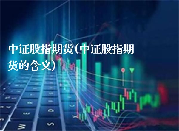 中证股指期货(中证股指期货的含义)_https://www.gzbbqc.com_期货知识_第1张