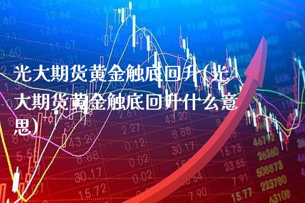 光大期货黄金触底回升(光大期货黄金触底回升什么意思)_股指期货_第1张_八八期货网 光大期货黄金触底回升(光大期货黄金触底回升什么意思)_https://www.gzbbqc.com_股指期货_第1张