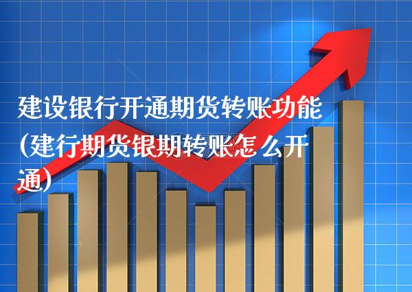 建设银行开通期货转账功能(建行期货银期转账怎么开通)_https://www.gzbbqc.com_恒指期货_第1张